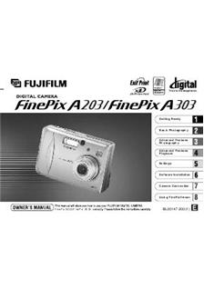 Fujifilm FinePix A203 manual. Camera Instructions.